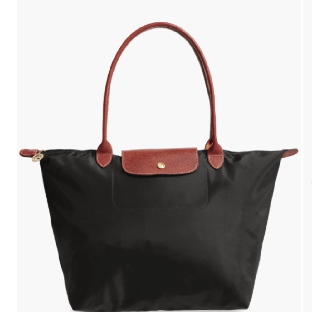 Longchamp Large Le Pliage Tote - Black
